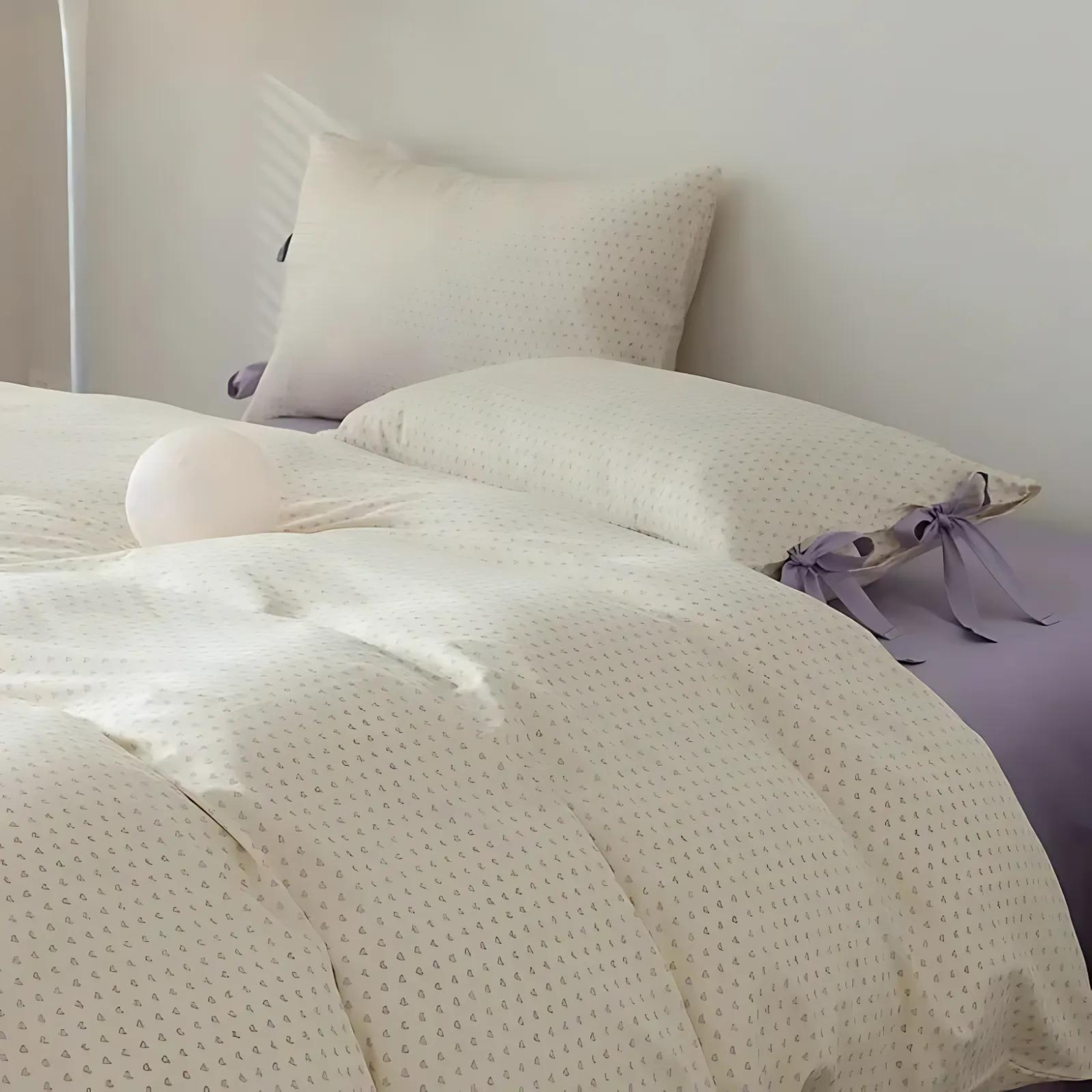 Bedding set – 100% cotton – Floral design – Elegant and cozy bedroom update