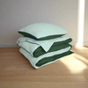 Mousseline bedding set – 100% organic cotton – Soft and breathable – Two-tone design – Luxurious duvet covers