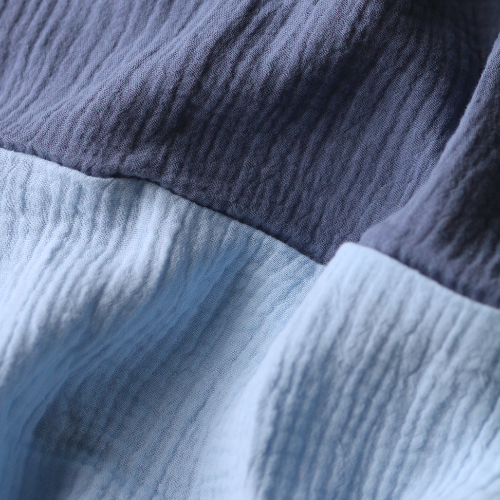 Mousseline bedding set – 100% organic cotton – Soft and breathable – Two-tone design – Luxurious duvet covers