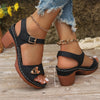 50% OFF | BellaStride™ | Elegant women's sandals with comfort block heel