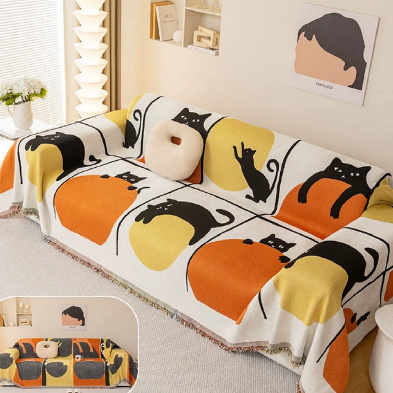 Bellavue Catwalk Woven Sofa Cover