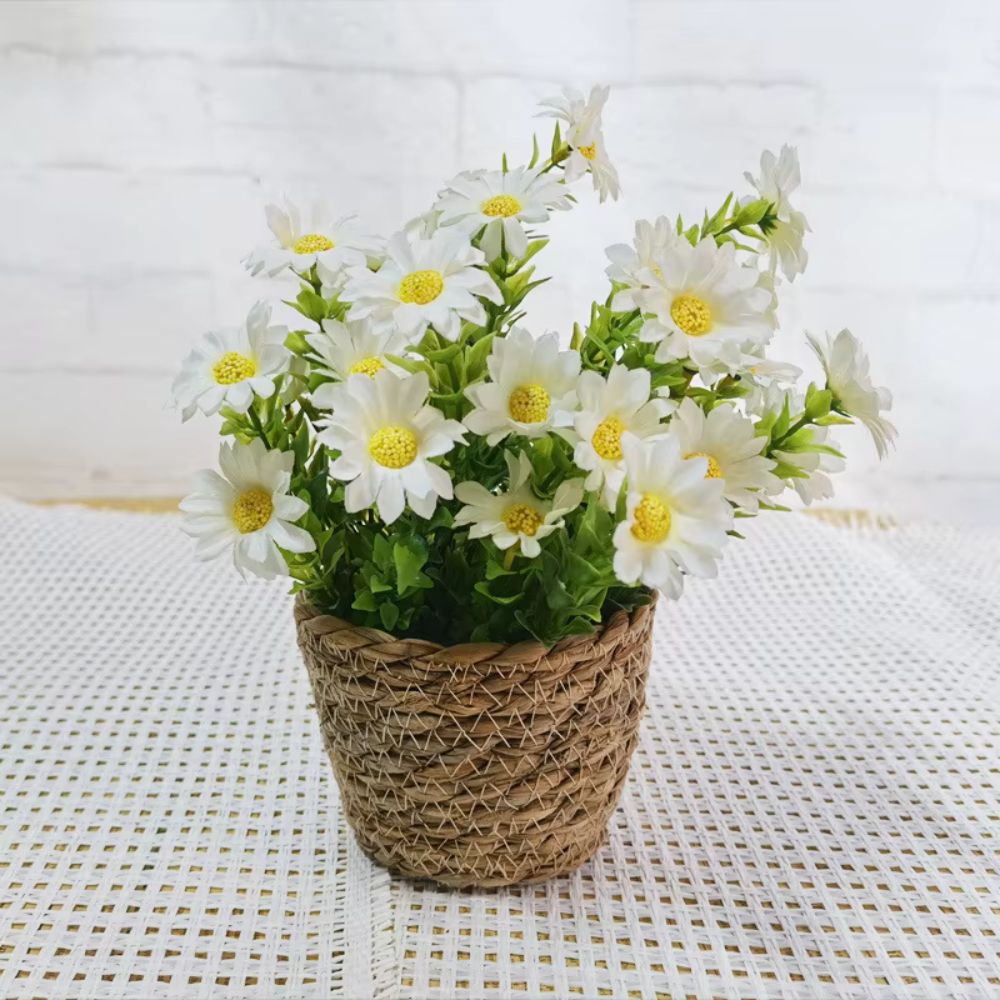 Bloom Ease Mini Artificial Potted Plant