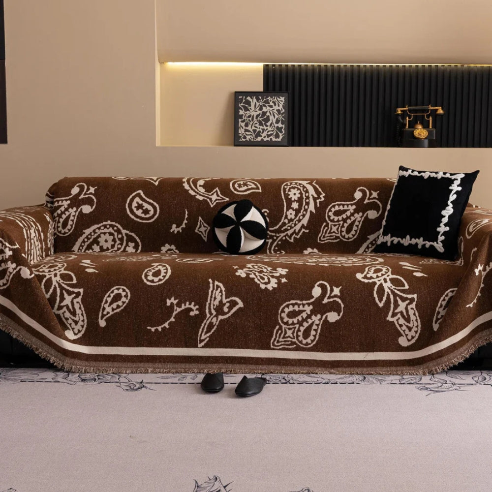 Boho Bloom Soft Sofa Cover