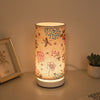 Botanical Floral Fabric Lighting Table Lamp