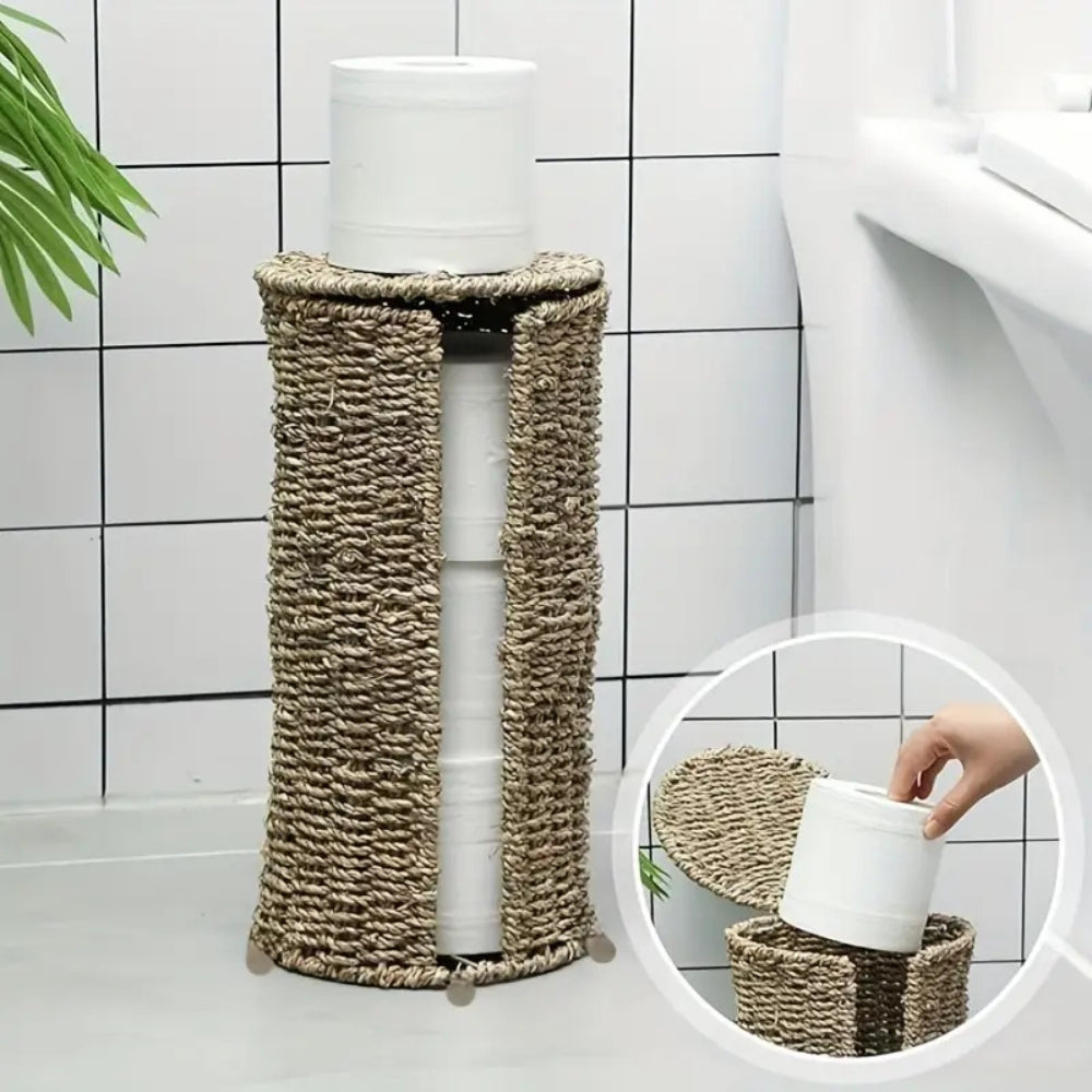 Braided Rope Toilet Paper Holder