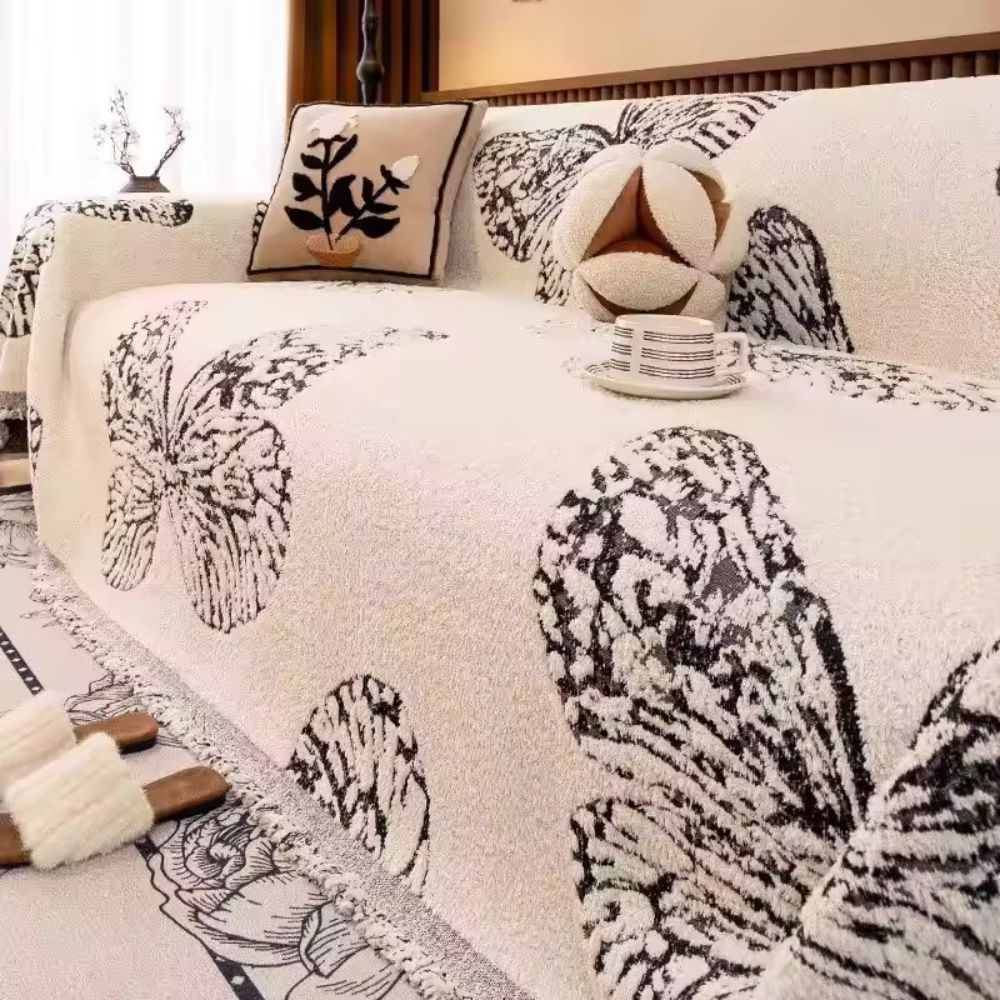 Butterfly Loom Sofa Cover