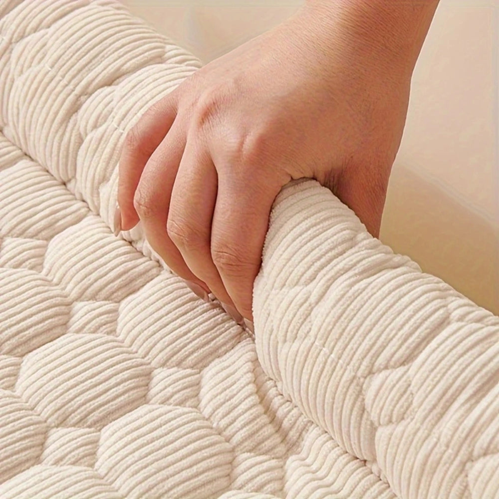 Canine Non-Slip Bolster Pet Quilted Bed