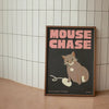 Canvas prints  – Playful cat design – Unique wall art for home or café décor