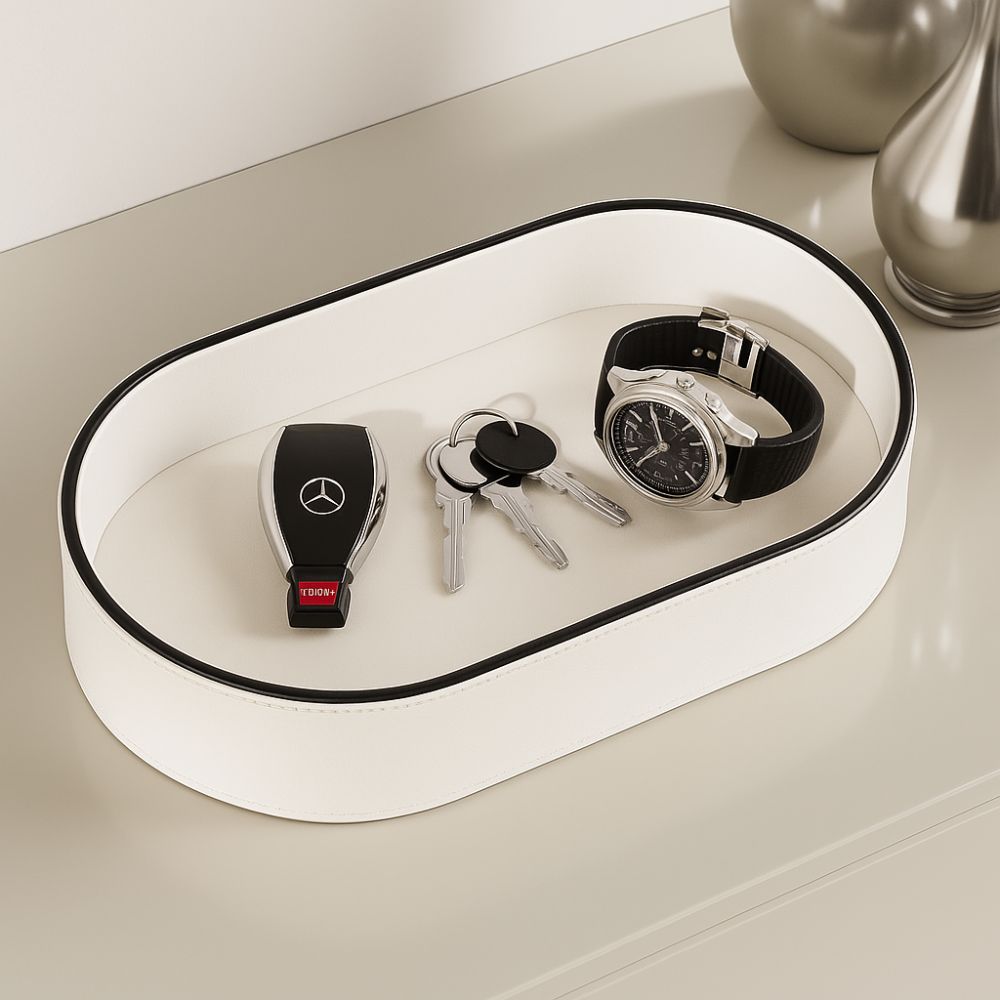 Capsule Leather Organiser Tray