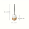 Elegant Bathroom Toilet Brush & Holder Set