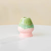 Ceramic matcha bowl with spout – Multicolored design – Perfect for tea lovers and Japanese matcha preparation