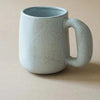 Ceramic mug – Handcrafted pottery – Minimalist beige design – Perfect for coffee and tea