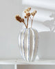 Ceramic vase – Elegant finish – Modern design – Perfect for dried flowers or home decor