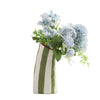 Ceramic vase – Hand-drawn floral design – Modern Nordic style – Home decor accent