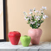Ceramic vase – Strawberry design – Unique floral display – Home decor accent