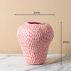Ceramic vase – Strawberry design – Unique floral display – Home decor accent
