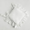 Chair cushion cover – 100% cotton – Ruffled design – For dining chairs