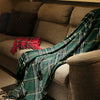 Chenille blanket – Soft and cozy – Tasseled design – All-season comfort – 50 x 67 in