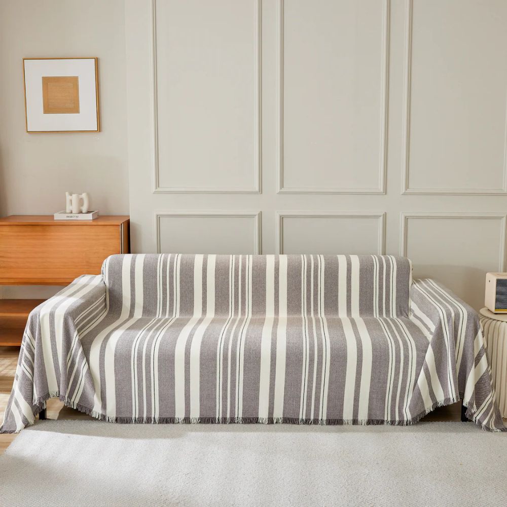 Classic Stripe Patterns Sofa Cover