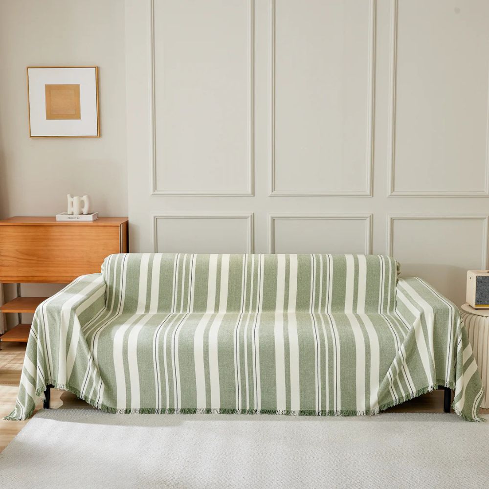 Classic Stripe Patterns Sofa Cover
