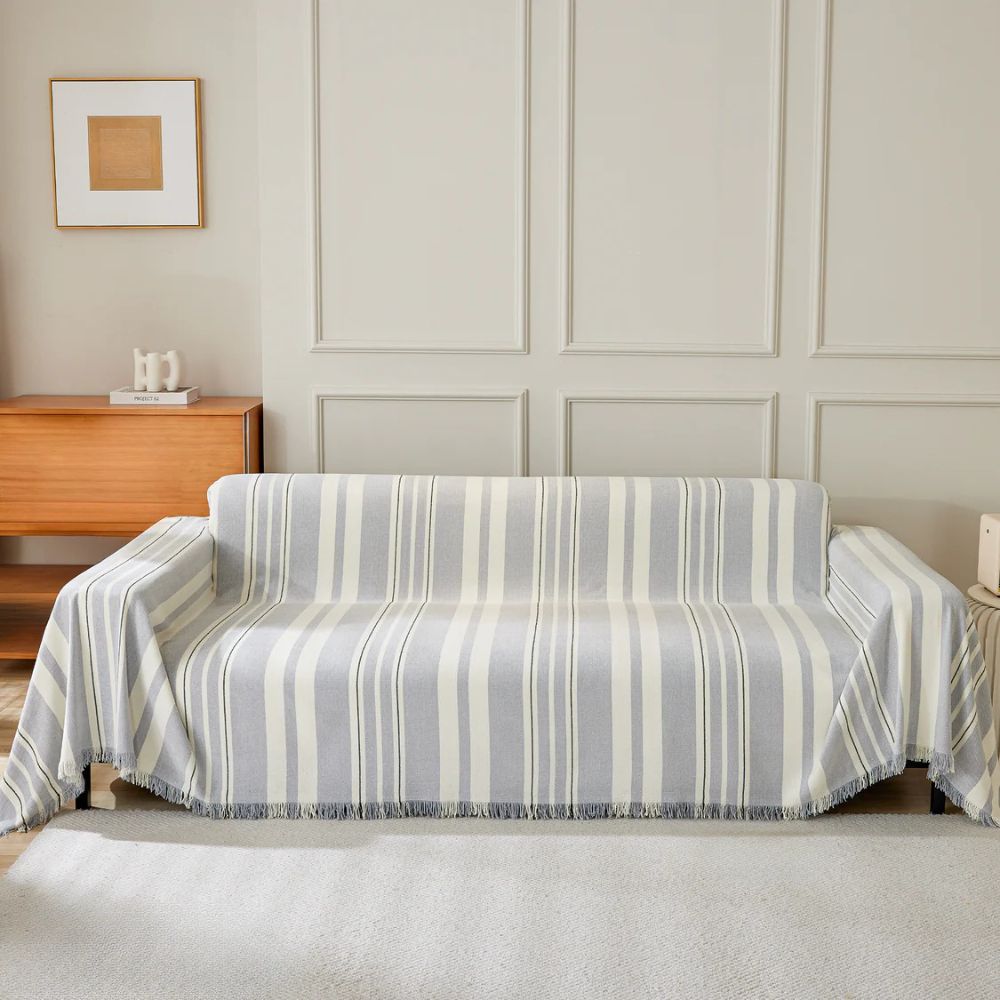Classic Stripe Patterns Sofa Cover