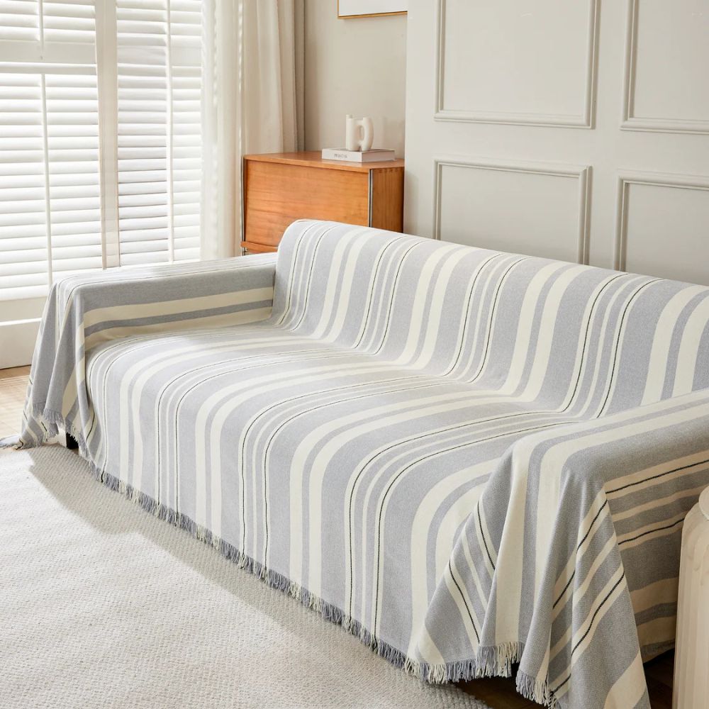 Classic Stripe Patterns Sofa Cover