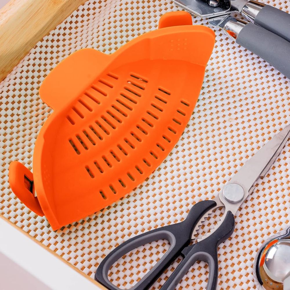 Clip-On Kitchen Strainer
