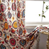 Boho Colour Wheel Bloom Tassel Curtain