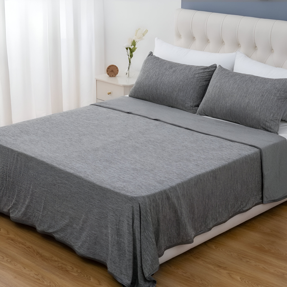 Cooling blanket – Soft cotton blend – Best cooling blanket for hot sleepers – Breathable summer throw