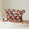 Floral cosmetic bag – Durable fabric – Travel makeup bag