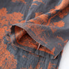 Cotton bathrobe – Lightweight kimono style – Dark blue or light green – Ideal for lounging and relaxation