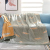 Cotton gauze comforter – Soft 5-layer design – Breathable bedding set – 79 x 91 in