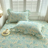 Cotton pillow cases – Floral design – Standard pillow size – Soft and breathable bedding accessory