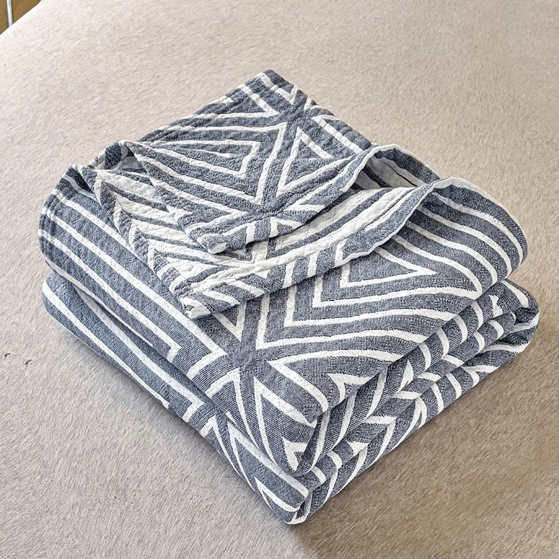 Cotton summer quilt – Japanese washed cotton – Lightweight and breathable