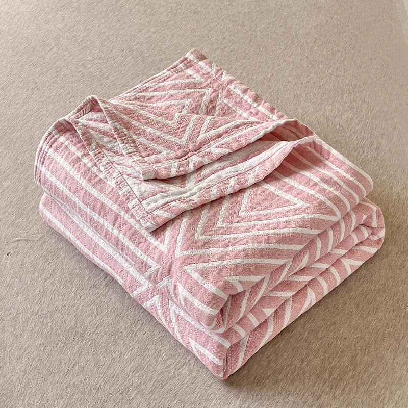 Cotton summer quilt – Japanese washed cotton – Lightweight and breathable