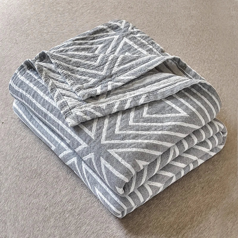 Cotton summer quilt – Japanese washed cotton – Lightweight and breathable