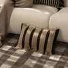 Cushion cover – Soft microfiber blend – Bohemian stripe design – Stylish home décor accessory