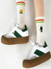 Cartoon Black Bear Cotton Socks