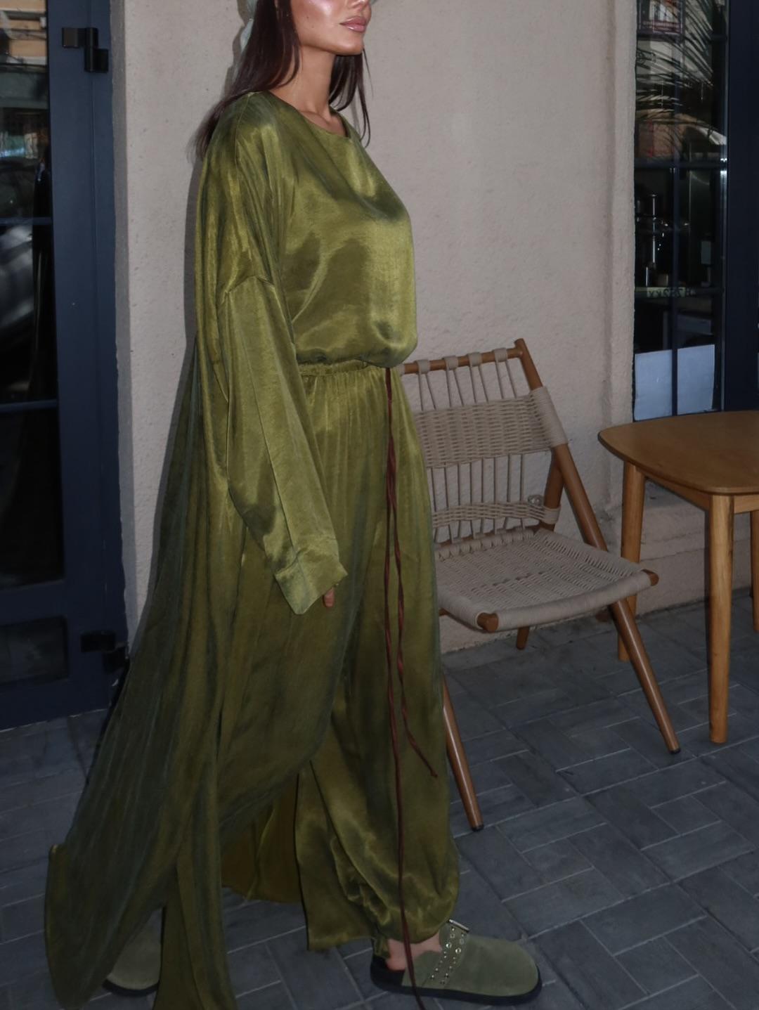 Jasmine Cupra Casual Three-Piece Set