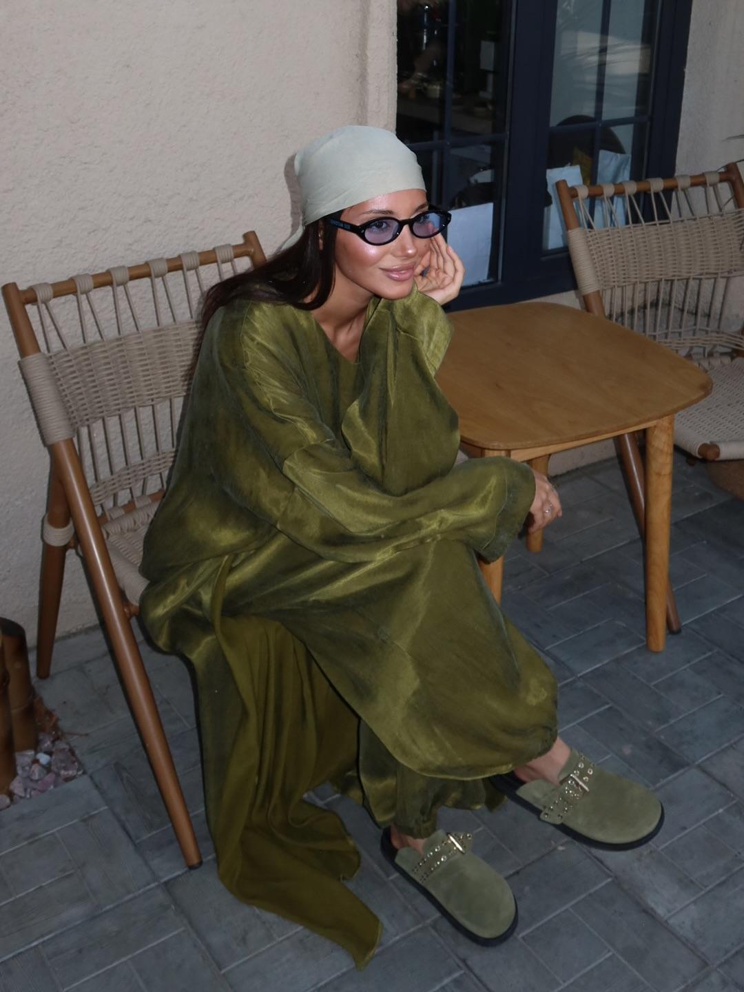 Jasmine Cupra Casual Three-Piece Set