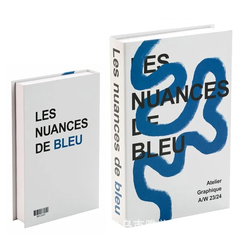 Decorative books – Faux paper design – Modern luxury décor – Ideal for coffee table books decor and shelves