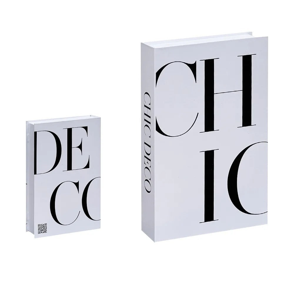 Decorative books – Faux paper design – Modern luxury décor – Ideal for coffee table books decor and shelves