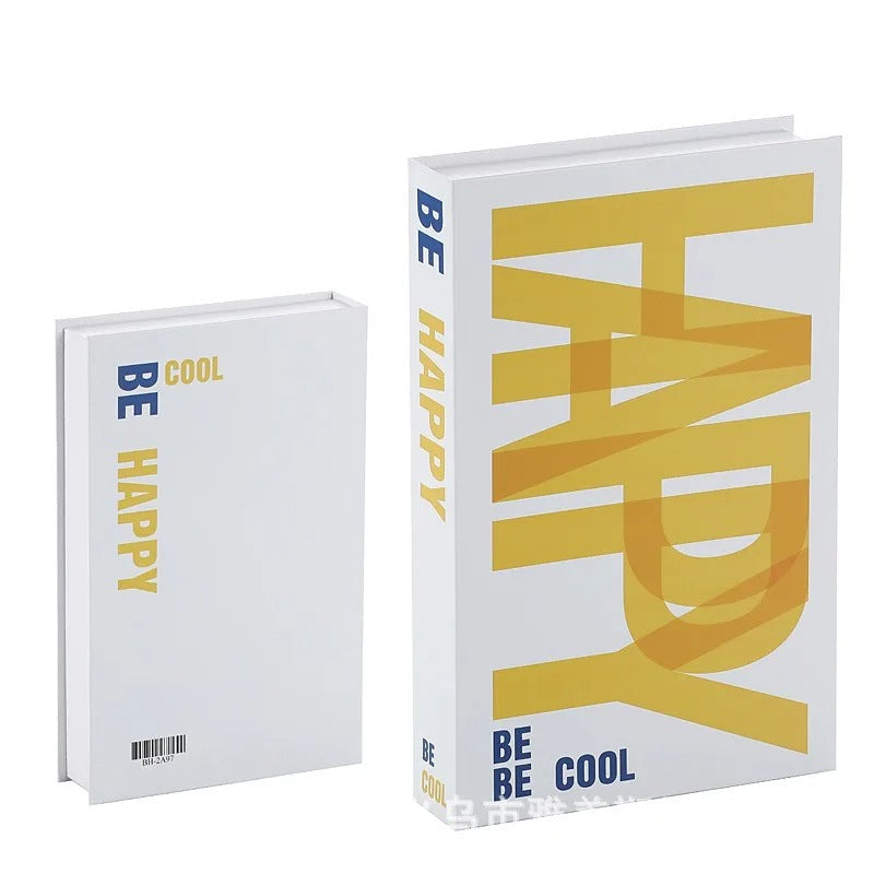 Decorative books – Faux paper design – Modern luxury décor – Ideal for coffee table books decor and shelves