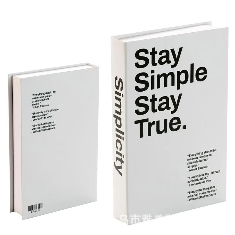 Decorative books – Faux paper design – Modern luxury décor – Ideal for coffee table books decor and shelves