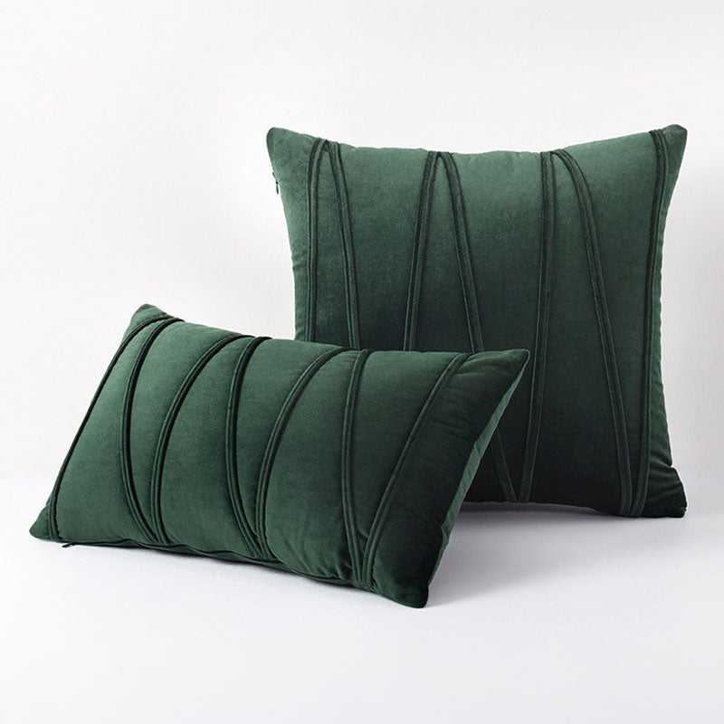 Decorative cushions – Velvet soft cover – Elegant design – Perfect for living room or bedroom