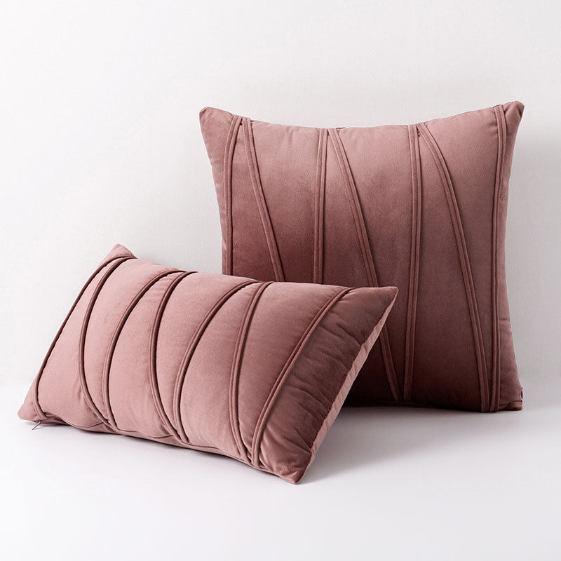 Decorative cushions – Velvet soft cover – Elegant design – Perfect for living room or bedroom