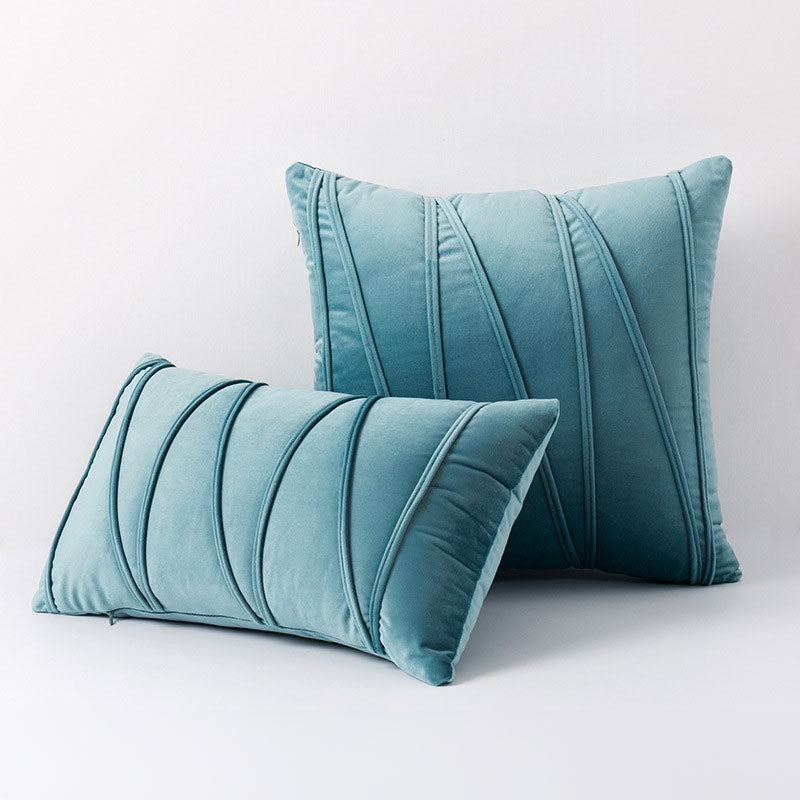 Decorative cushions – Velvet soft cover – Elegant design – Perfect for living room or bedroom