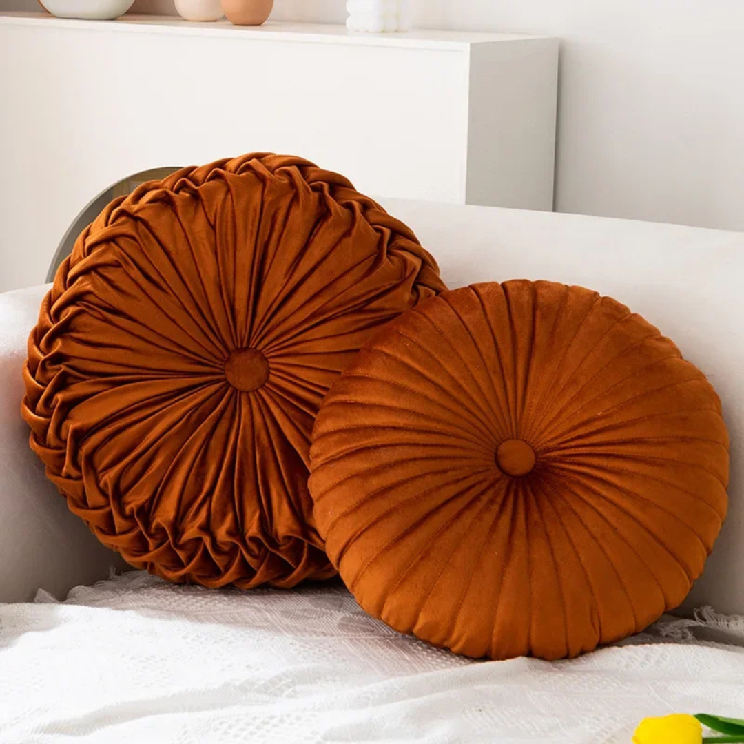 Decorative pillow – Fluffy polyester and cotton – Soft comfort for couch or bedroom