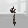 Decorative statue – Polystone – Elegant design – Symbol of love – 8 x 4 in