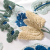 Denza Farmhouse Floral Tufted Cushion Cover